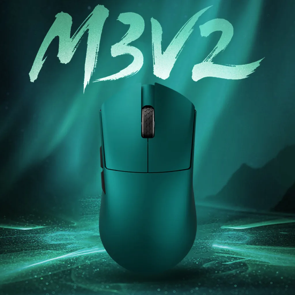 

Darmoshark M3v2 Three Mode Wired Wireless PAW3395 Lightweight Esports Game Mouse 500mAh Big Hand Design Esports Mouse