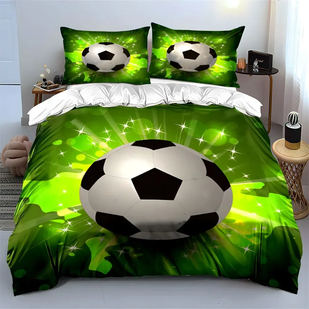 Soccer Ball Training Set Outdoor Multiple sizes kid's and adults' bedroom Exquisite 3PC bedding set, gift