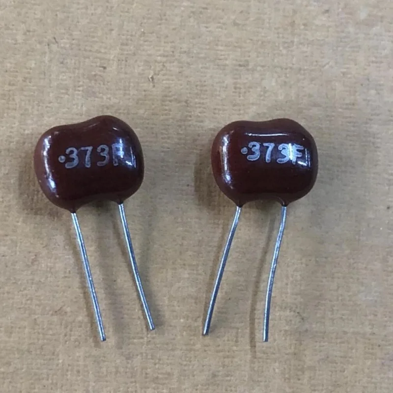 

5PCS imported mica capacitor 300V 373P can replace 360P original mica capacitor with a pin pitch of 3mm