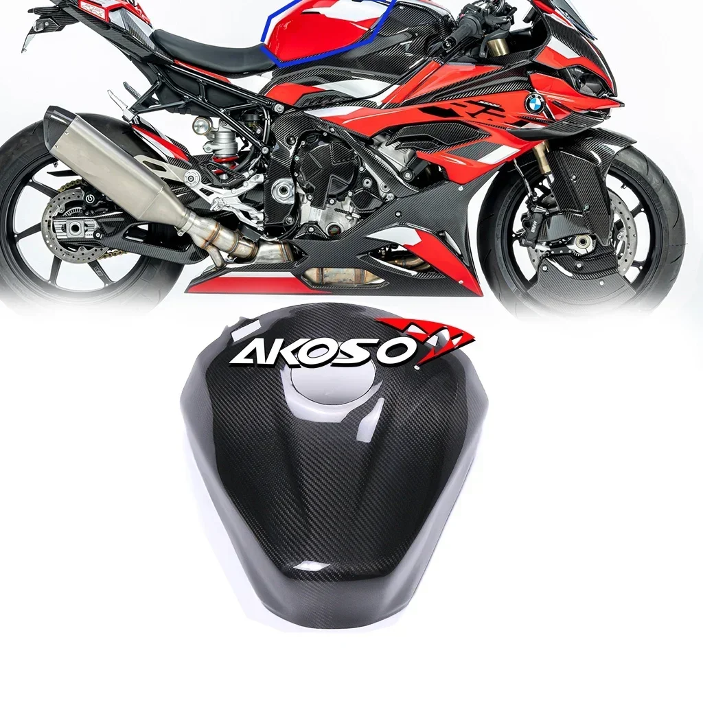 2024 100% Full Pure 3K Dry Carbon Fiber Motorcycle Fairings AKOSO 윙렛 s1000rr accesorios para Modification For BMW S1000RR 2023