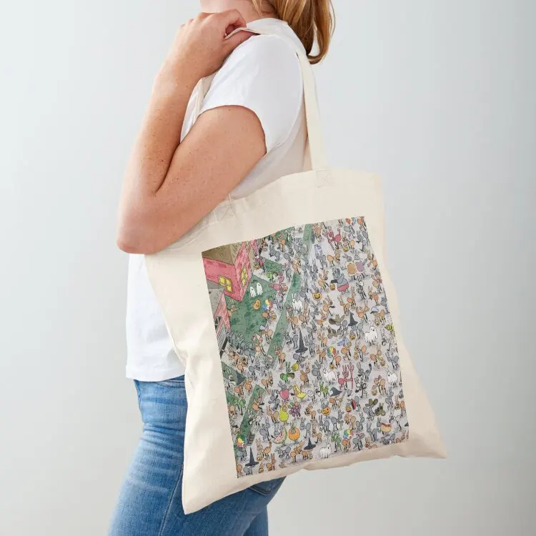 

Ant Halloween Tote Bag shopping cart bags hand bag custom tote bag Canvas stote