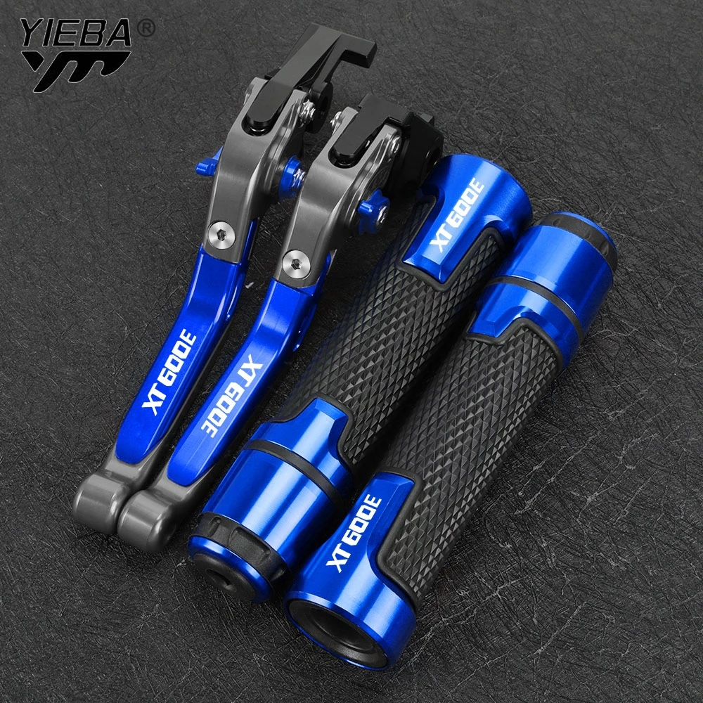 

XT 600E Motorcycle Adjustable Brake Clutch Levers Handbar Grips Accessories FOR YAMAHA XT600E 1990-2003 2002 Equipments Parts