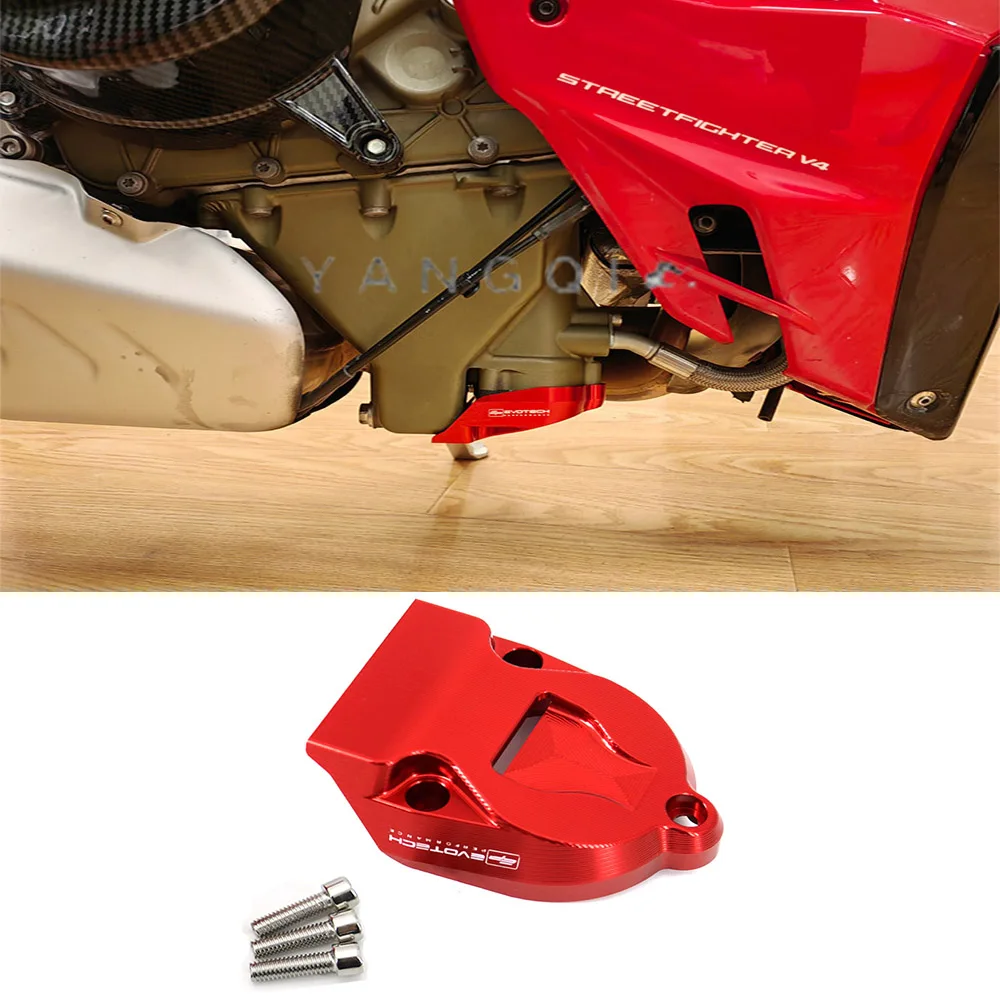 

SUPERBIKE Panigale V4 / S /R 2019-2023 Motorcycle Accessories Oil Pan Protector Guard For Ducati Streetfighter V4 /S 2020 - 2021