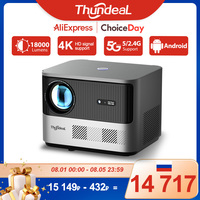 ThundeaL TDA6 Full HD Projector 1080P 2K 4K Video Home Theater Auto Focus 5G WiFi Android Projector TDA6W 3D Portable Proyector