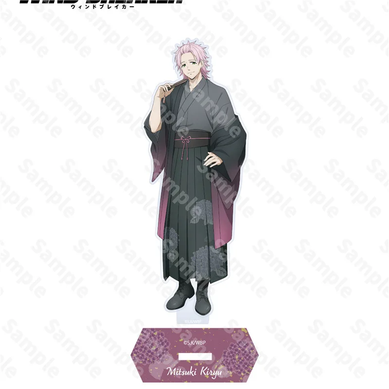 5 Stück Anime WIND BREAKER Kimono Acryl Ständer Tischdekoration Ornamente Zweidimensionale Sammlung Figur Geschenke