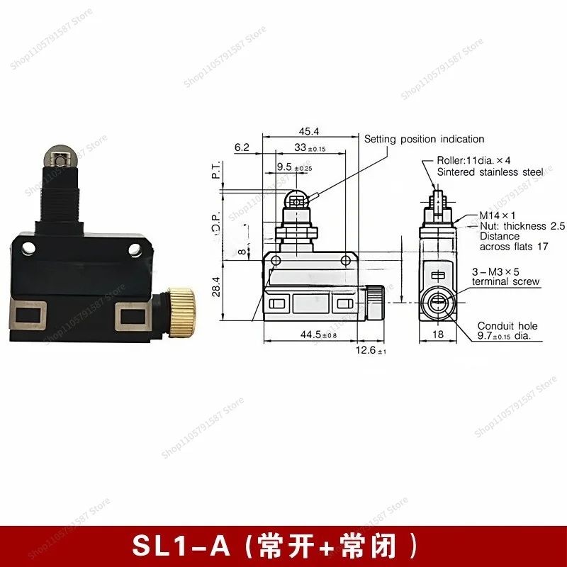 For Travel Microswitch SLP SL1-A AK SL1-D SL1-EK SL1-P -H B -HL Limit Switch