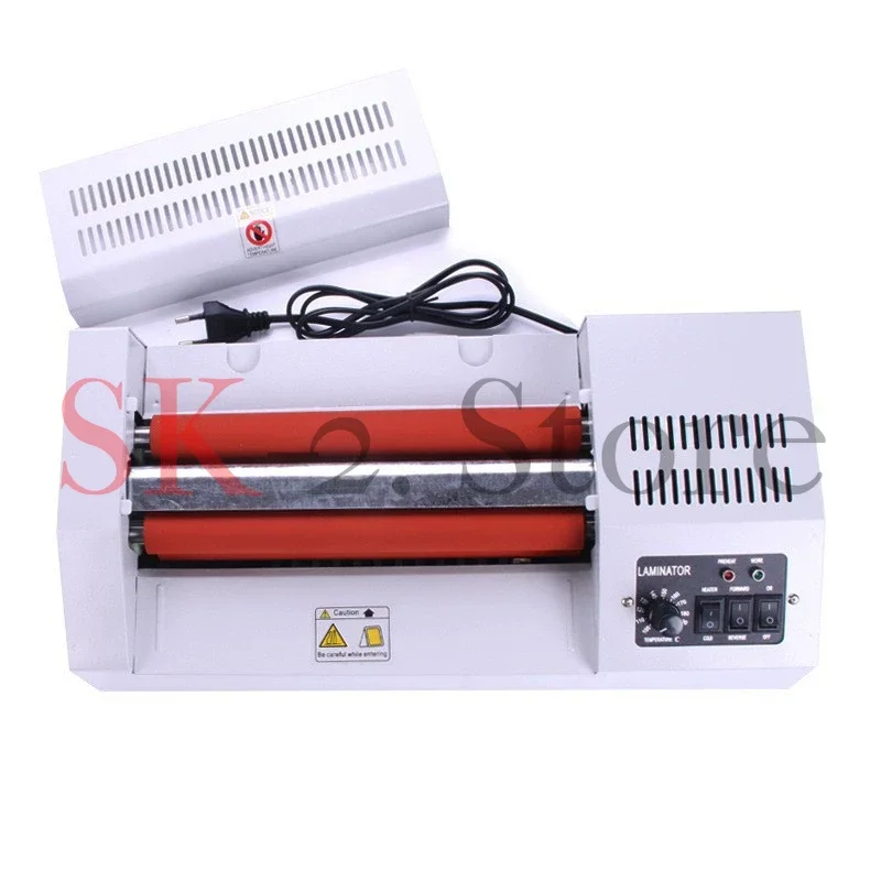 A4 plastic machine high quality iron shell sealing machine 230A plastic sealing machine rubber roller diameter 19mm