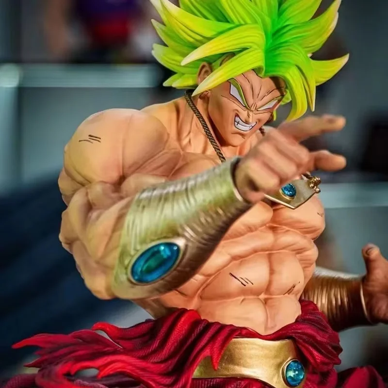 ฟิกเกอร์ดราก้อนบอล Z โบรลี่ ซูเปอร์ไซย่า 3 ขนาด 13 นิ้ว ทำจาก PVC ของสะสม ของเล่นตกแต่งบ้านและของขวัญ