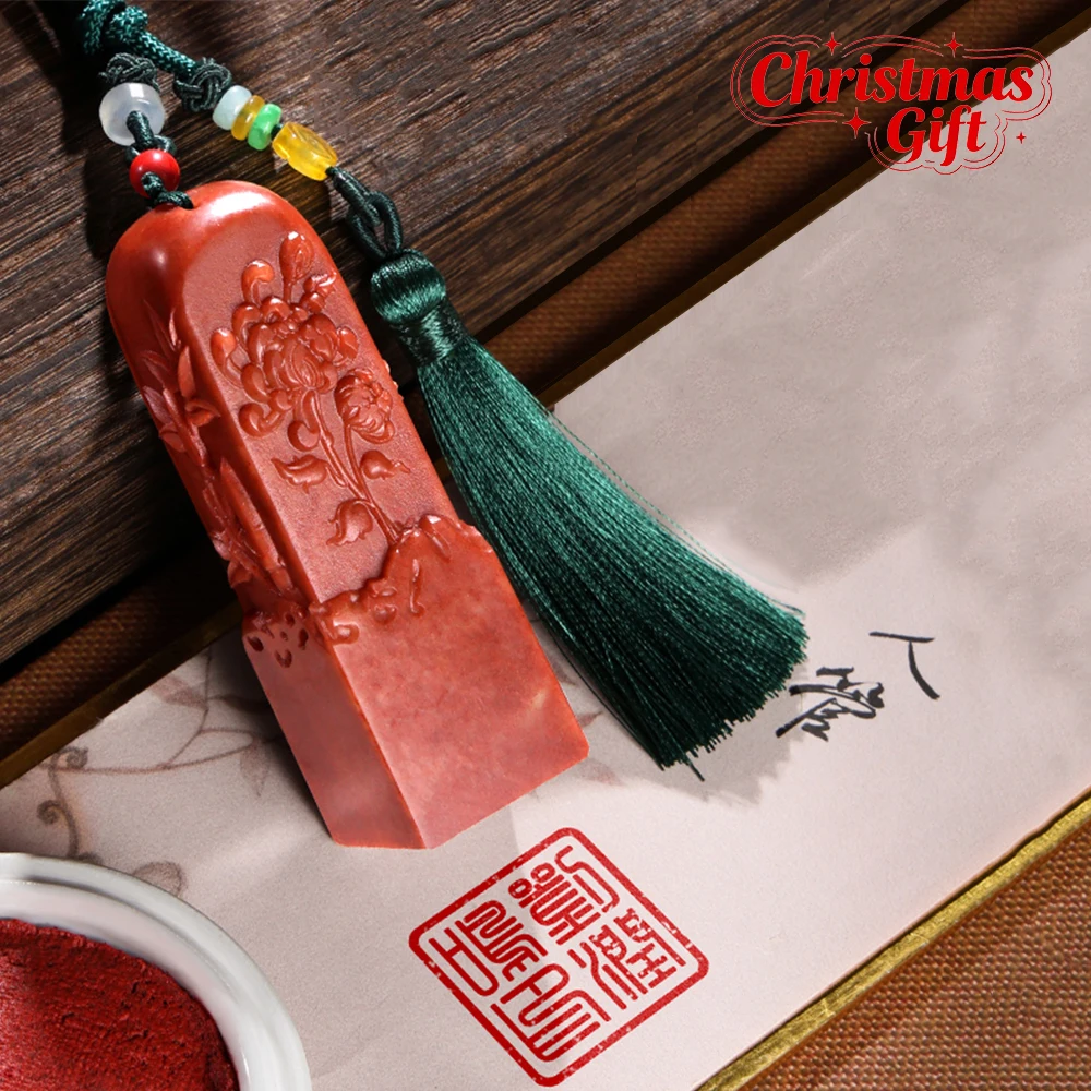 

Каменная печать Шушань, штамп с индивидуальным именем, персональная каллиграфия, живопись на заказ, частный измельчитель, сливовая орхидея, бамбуковая хризантема, резная