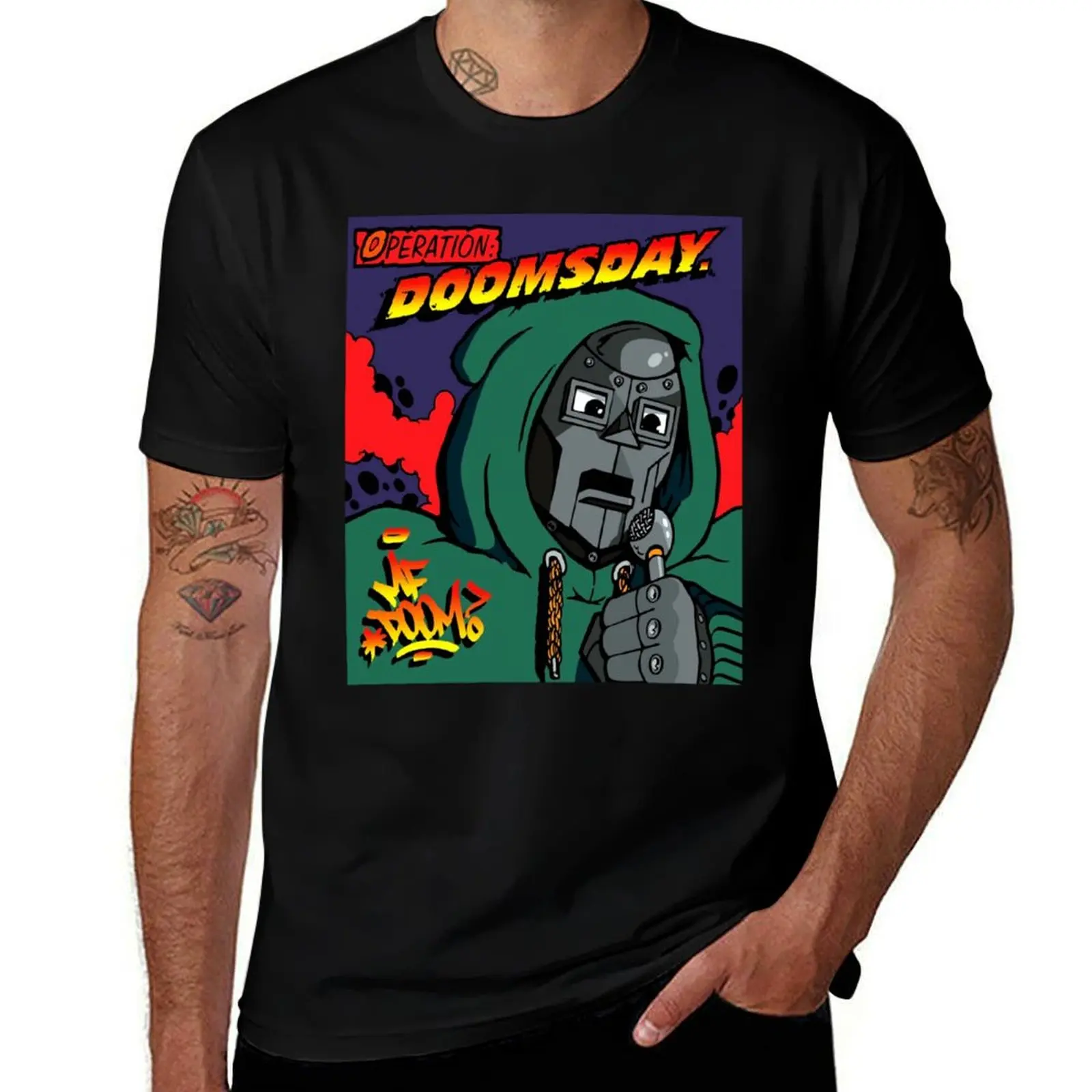 danger doom days T-Shirt Festival Casual Short Sleeve T-Shirt