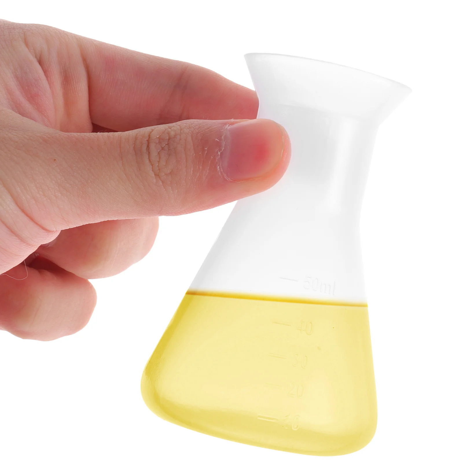 

4Pcs Erlenmeyer Flask Set Premium Durable Clear Scale Chemistry Lab Experimental Conical Science Glass Measuring Bottles