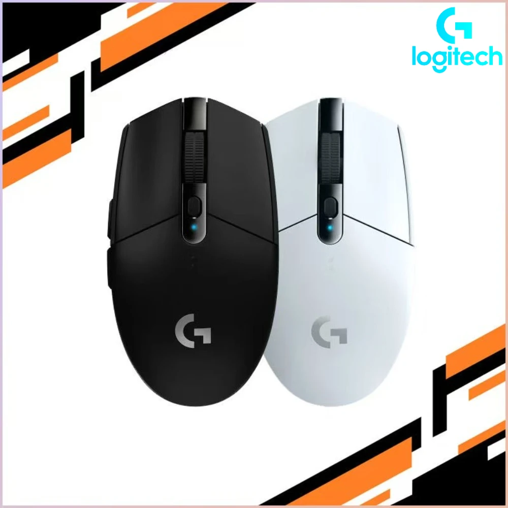 ماوس الألعاب لوجيتك G304/G102 |   مستشعر بصري HERO 12000 نقطة في البوصة |   6 أزرار تدعم ماكرو |   تصميم خفيف الوزن لـ FPS/MOBA