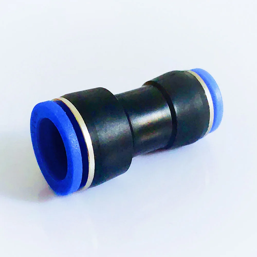 Pneumatic fittings Cylinder PU 8mm 6mm 4mm air water Hose Tube One Touch Straight Fittings Pneumatic air valve Connector tube