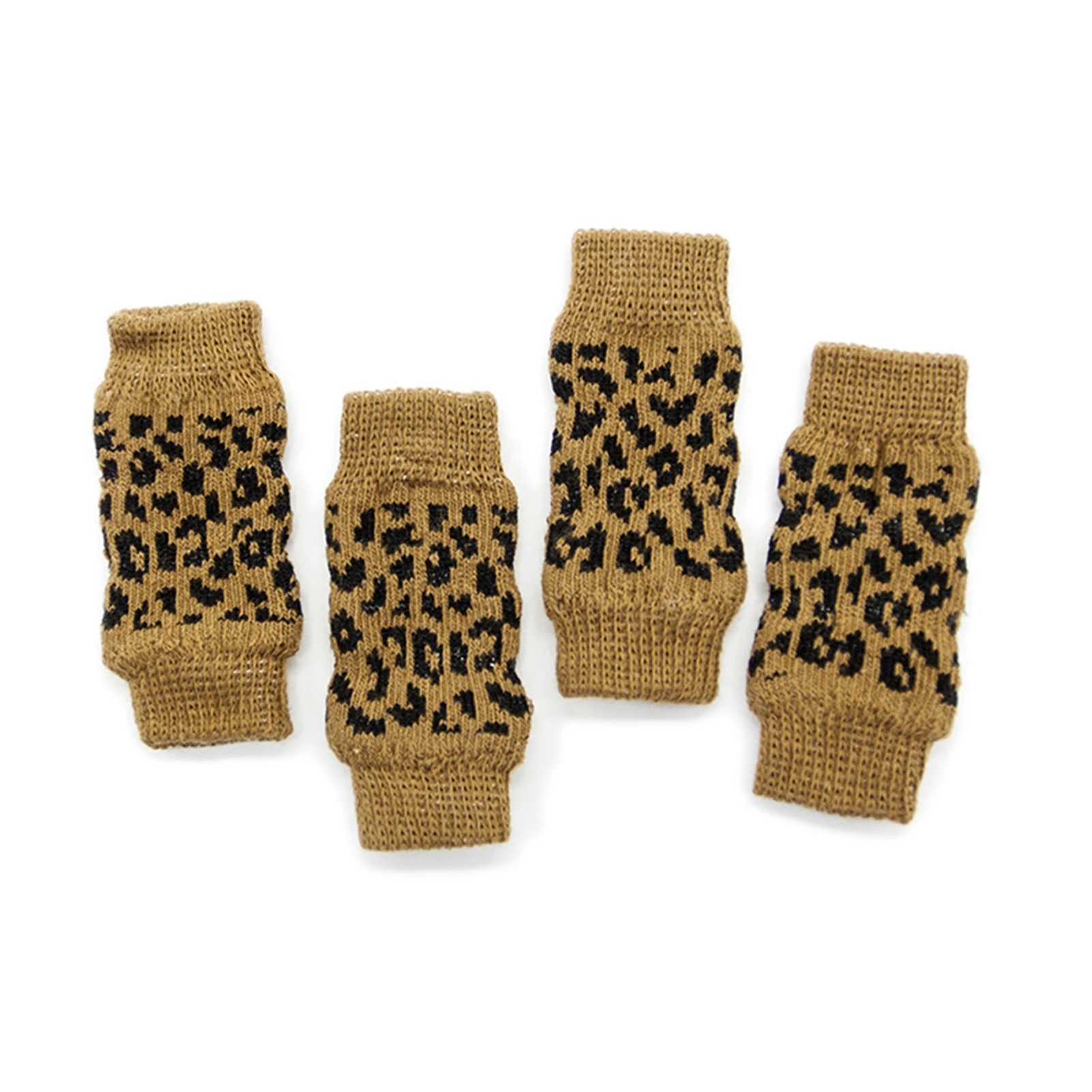 2a Of Cozy Winter Warm Knitting Knee Socks For Dogs Enjoy Outdoors With Pet Soft And Comfortable L+2pairs