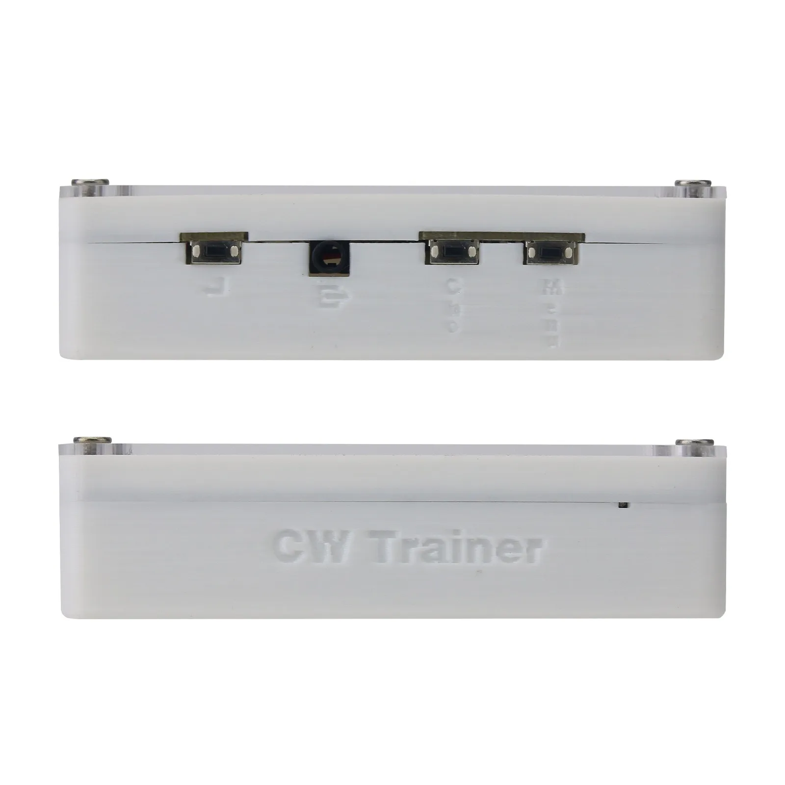 Mini entrenador de código Morse portátil, llave CW automática con pantalla LCD de 2,3 pulgadas, compatible con interruptor chino/inglés