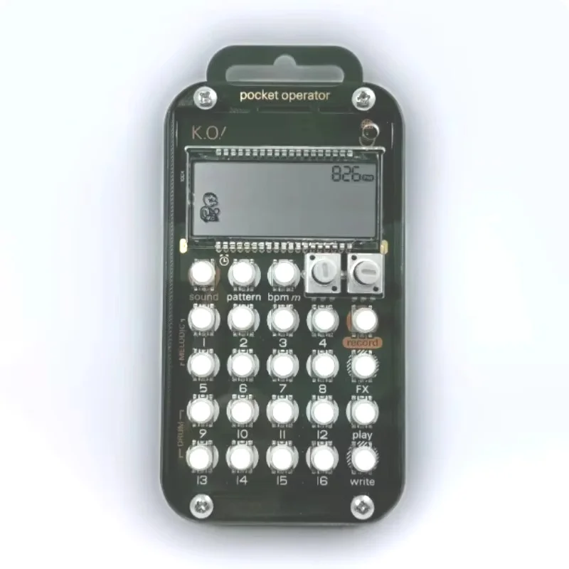 Akrylowe, odporne na wstrząsy i kurz etui ochronne do transportu syntezatorów Teenage Engineering PO Pocket Operators