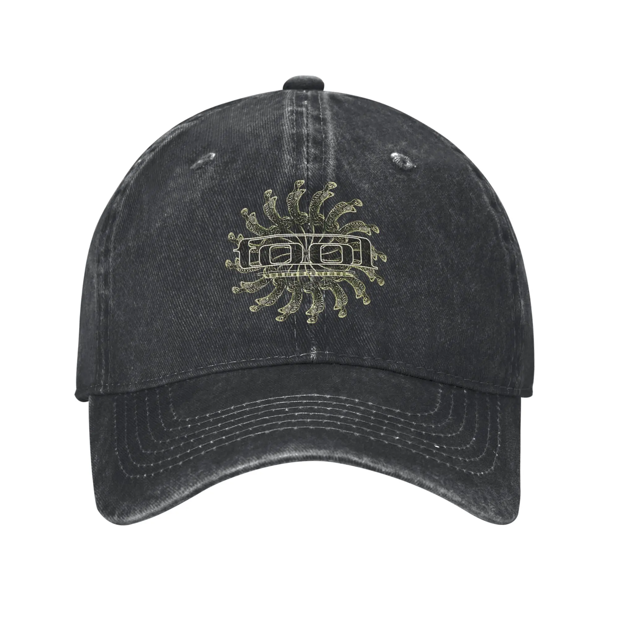 Fashion Tools Band Baseball Caps Distressed Denim Washed Snapback Hat Metal Music Outdoor Activities Adjustable Caps Hat