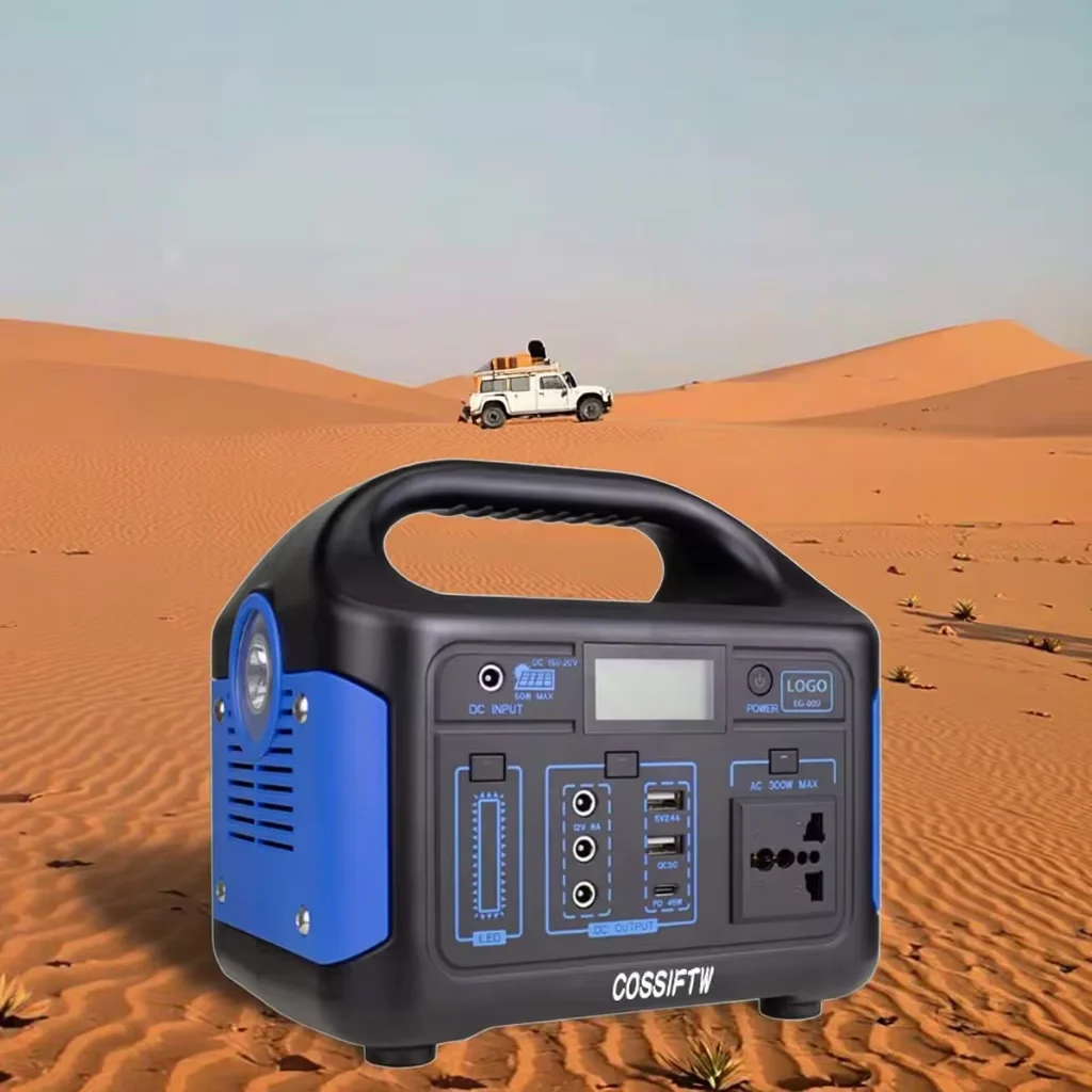 

300W Solar Power Equipment Battery Power Station 110V 220V Generator Power Supply With DC12V USB 5V Output for Outdoor Camping