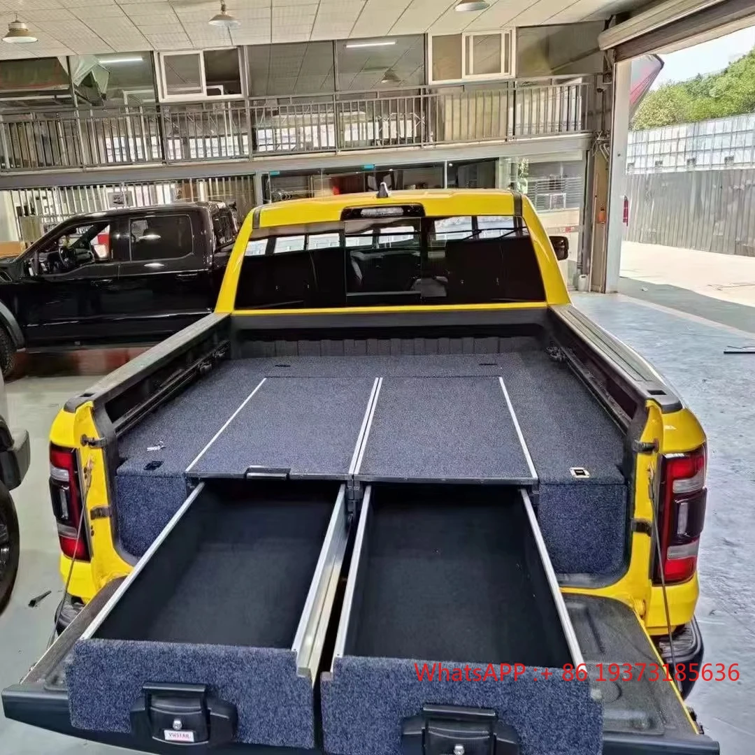 

Высококачественная система выдвижных ящиков для грузовиков Overland для Dodge Ram 1500 5,7 футов