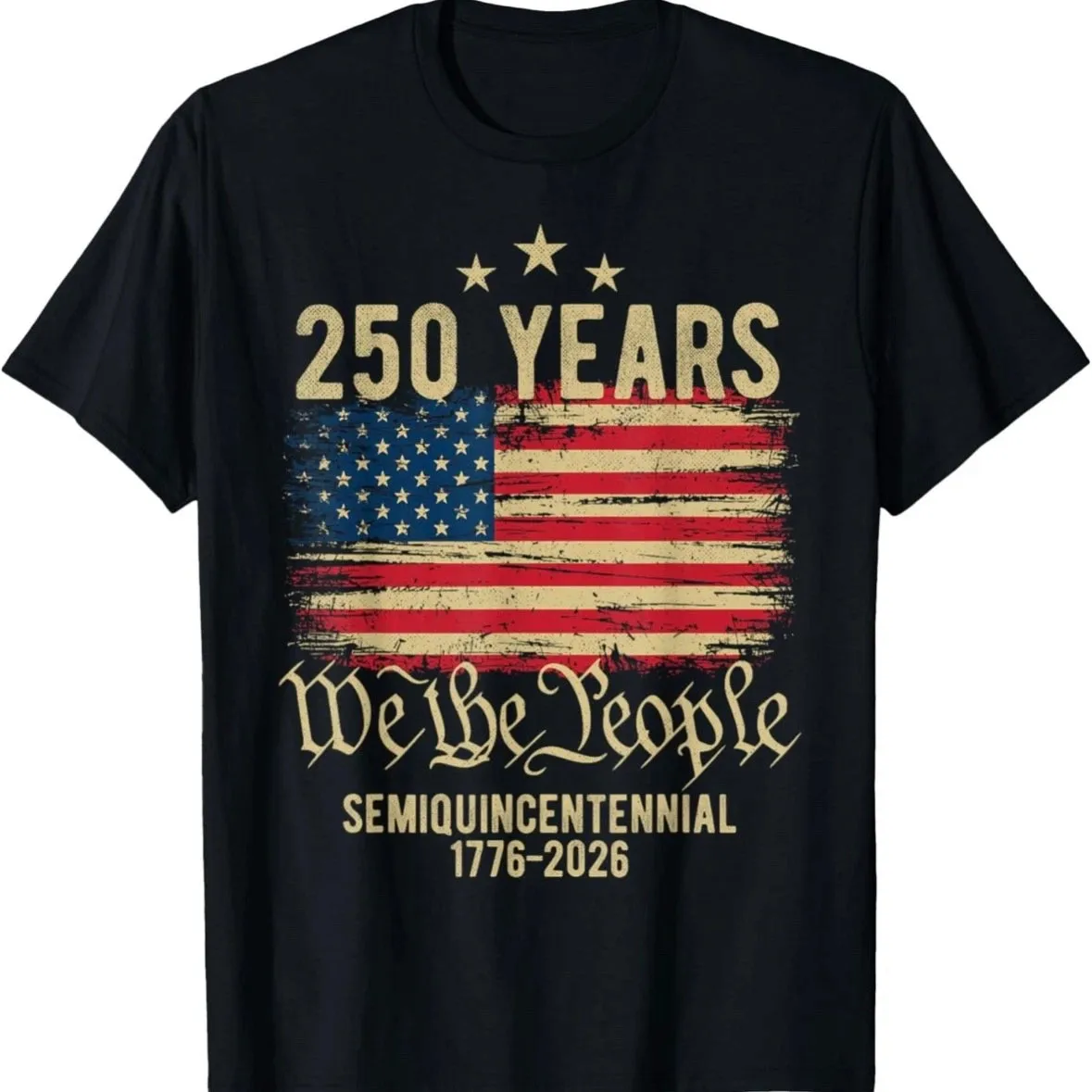 

250th Anniversary T-Shirt for America's 250 Years Celebration