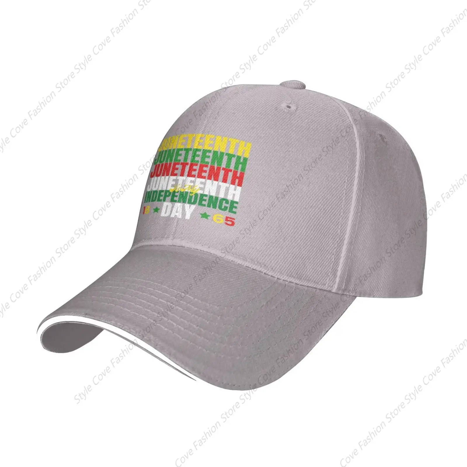 Juneteenth Hat Happy Juneteenth Freedom Cap Men Women Baseball Cap Four Seasons Outdoor Fishing Hat Adjustable Hip Hop Castette