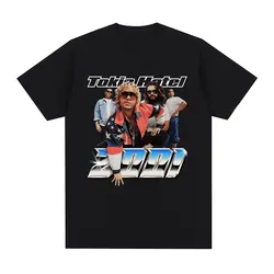 Germany Rock Band Tokio Hotel Graphic T Shirt Men's Fashion Hip Hop Punk Short Sleeve T-shirt Casual Cotton Oversized T-shirts