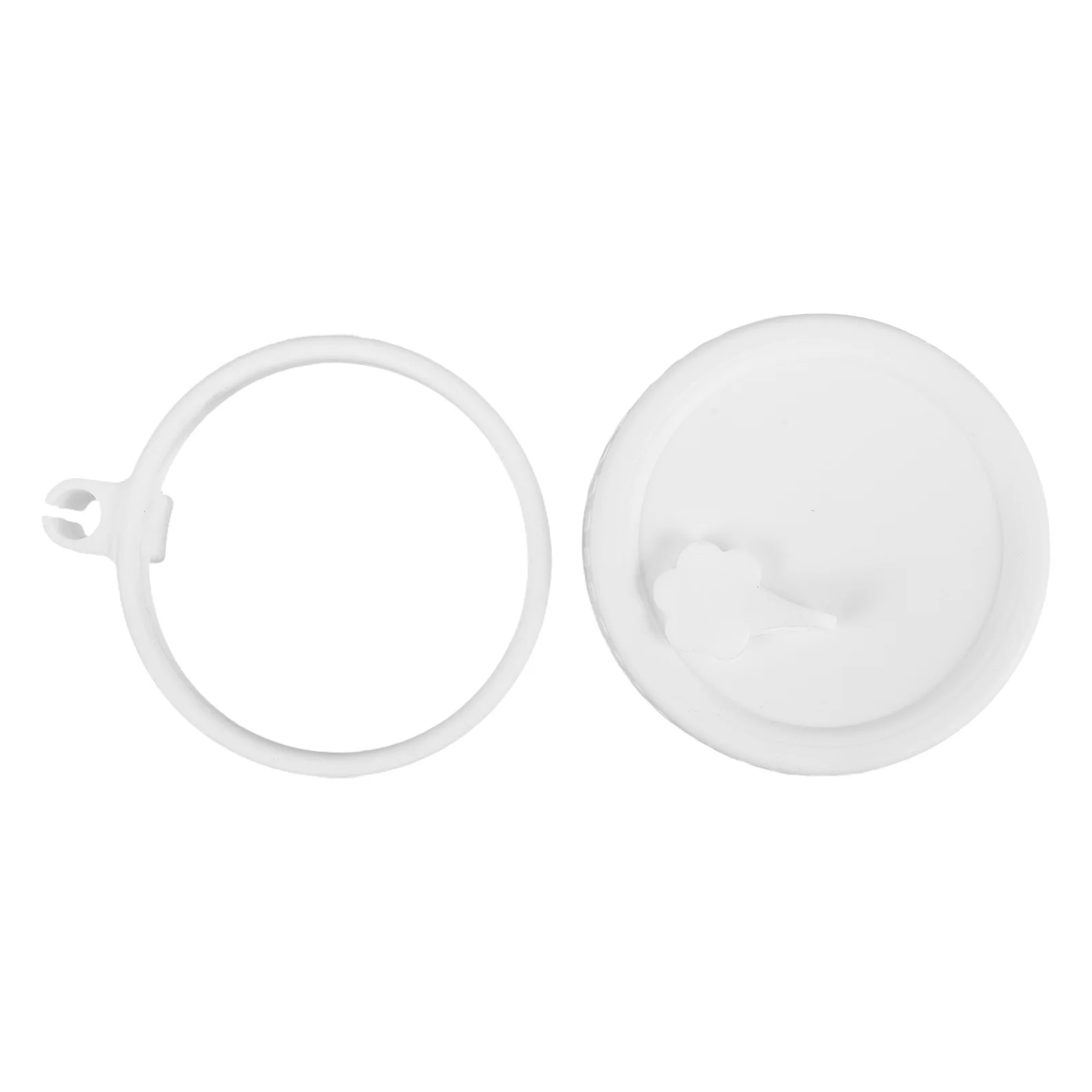 

1Set Mason Jar Lid Silicone Leakproof for Breakfast Cups Outdoor Sports Water Bottle Straw Lid Replacement Jar Bank Lids