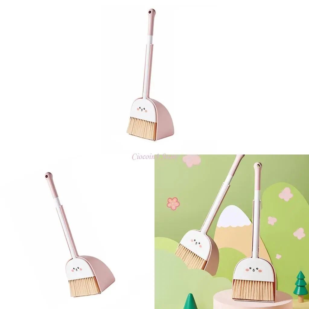 Y1ub Toddler fait semblant nettoyage balais jouets punaises pour les enfants usage quotidien
