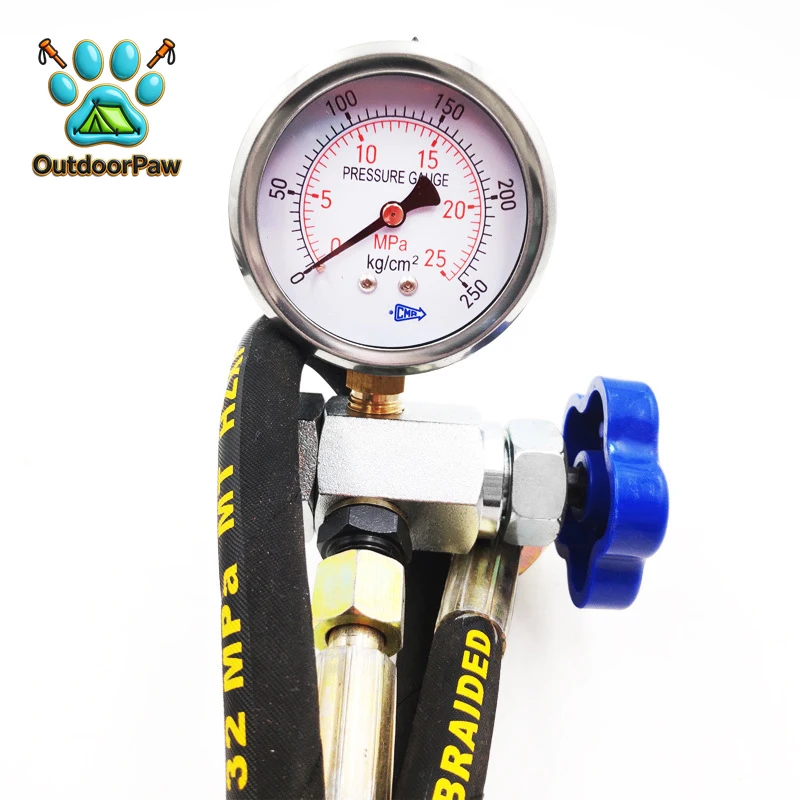 Automatic Hydraulic Accumulator Charging Accessory Cqj-16 Cqj-25 Cqj-40 Thread M14X1.5 Cqj Type Nitrogen Tool