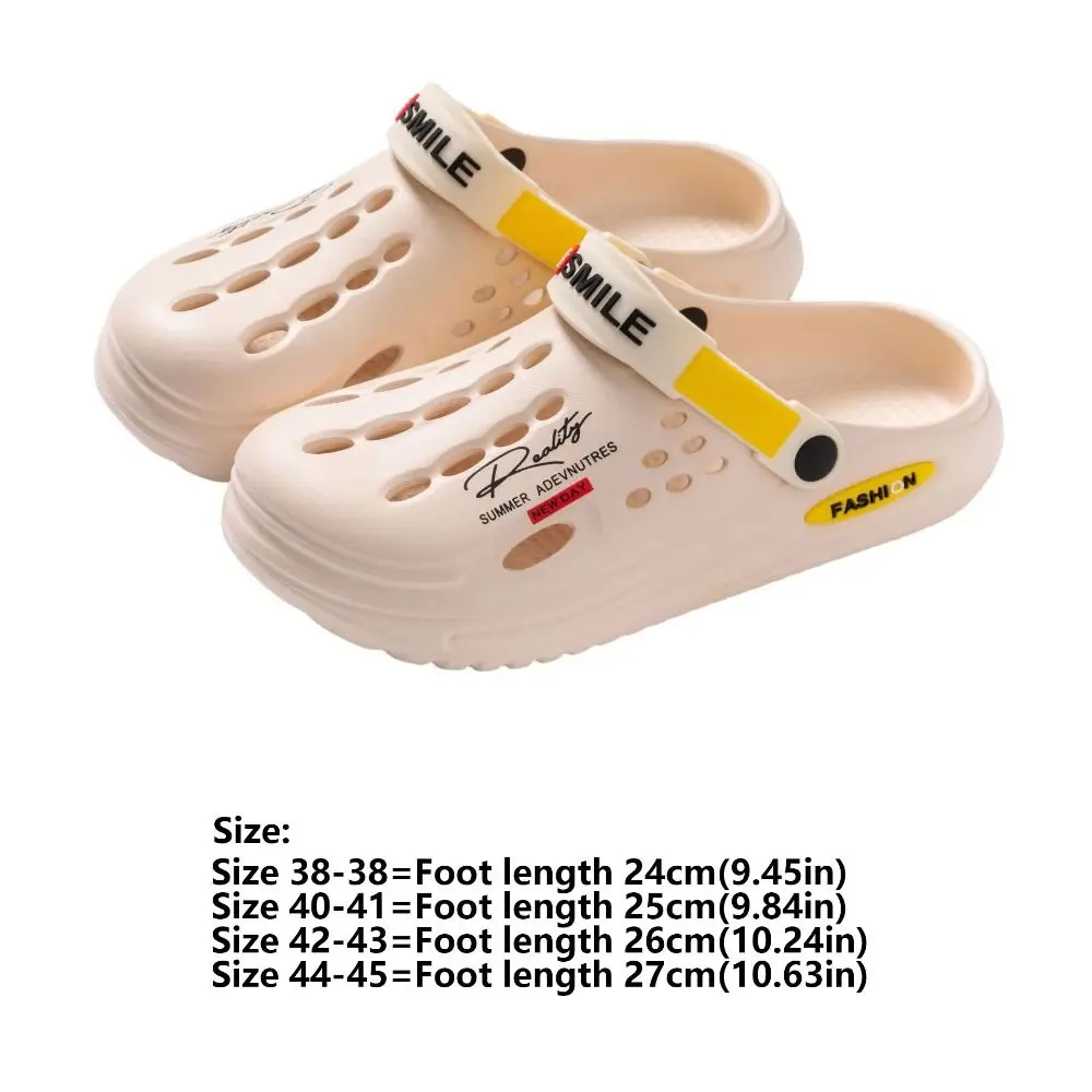 New EVA Men's Slippers Summer Soft Sole Beach Slippers Deodorant Comfortable Flip Flops Indoor Outdoor