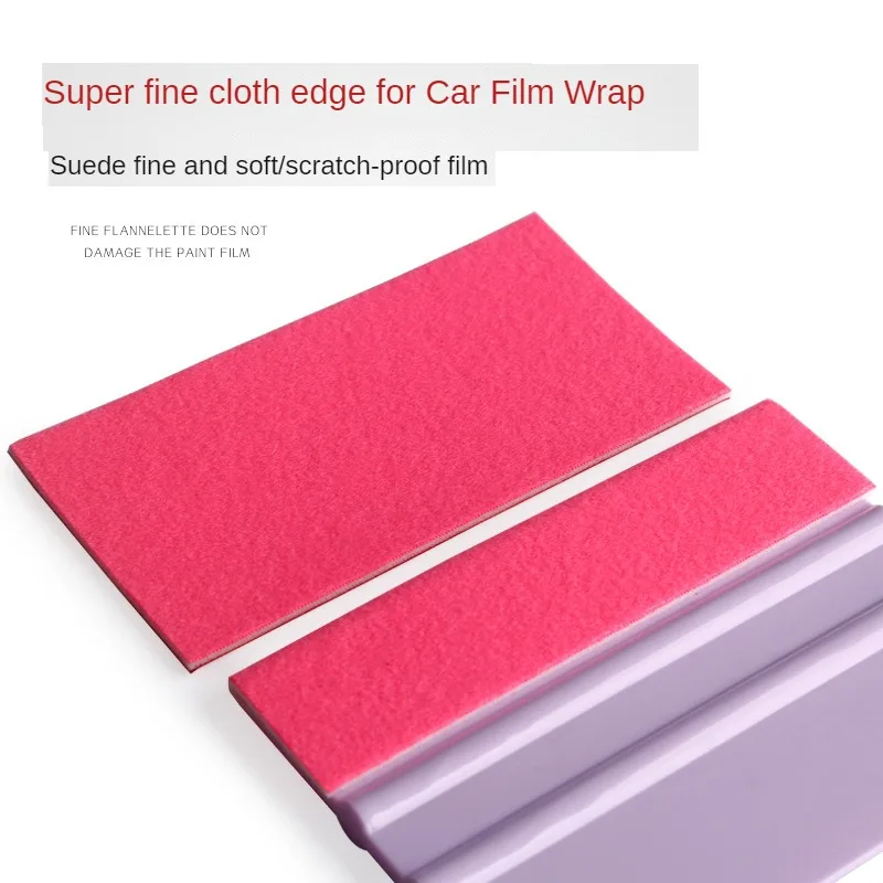 TOFAR Vinyl Applicator Microfiber Felt Squeegee Window Film Tinting Car Accessories Vinyl Wrap Tool No Scratch Hard PP Scraper