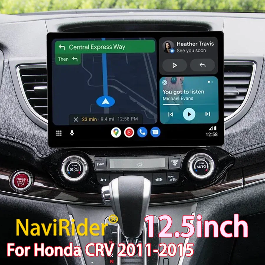Yes Android 15 Car Radio For Honda CRV 2012 2013 2014 2015 CR-V Car Multimedia Stereo Video Audio Autoradio GPS Player Carplay