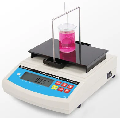 DA-300W Liquid Density Meter , Liquid Densitometer , Liquid Densimeter for Cosmetic / Glycerin 300g / 0.005g  0.001 g / cm3