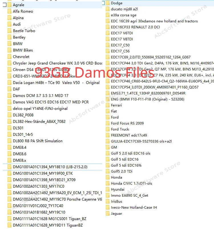 Newest ECU Programming Tool Winols 4.7 Software+ 93GB Damos Files +ECM TITANIUM 26100+ Immo Service Tool V1.2+Install Video Guid