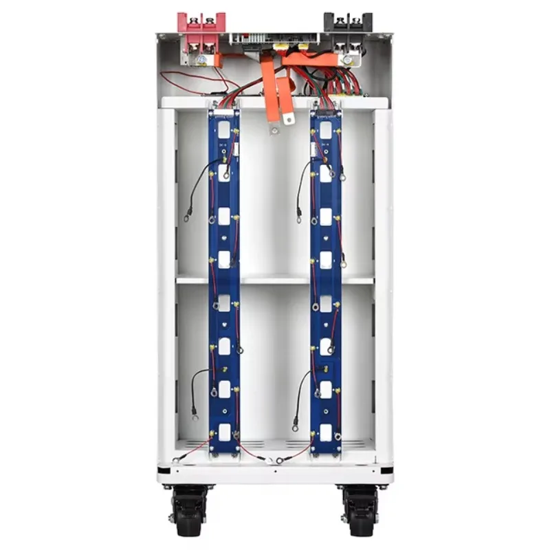 Système de stockage d'énergie domestique DIY Huaxu 51.2V 280 304 314Ah 345Ah Batterie lithium-ion LiFePO4 avec accessoires de montage en rack inclus avec V19