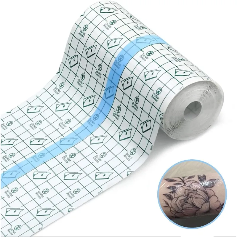 Transparent Dressing Adhesive Bandage Waterproof Clear Bandages Stretch Tape Tattoos Swimming Travel Outdoor Camp Emergency Kits