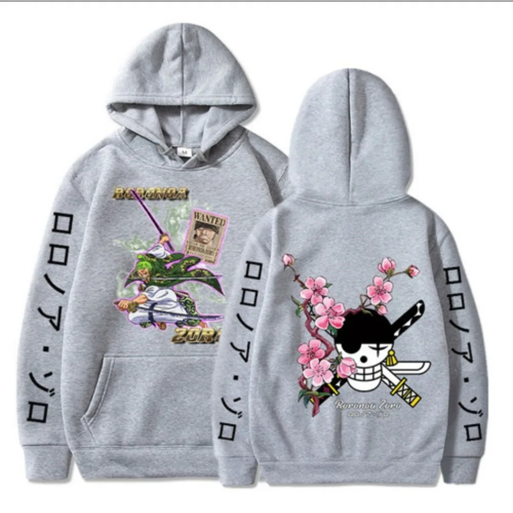 

Толстовки One Piece Zoro и Luffy с принтом для мужчин и женщин. Повседневные пуловеры и толстовки. Осенние и зимние виды спорта