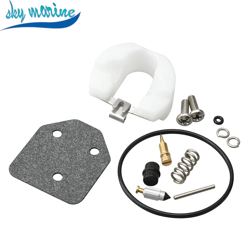 

67D-W0093 Carburetor Repair Kit For Yamaha 4 Stroke 4HP F4 Outboard Motor 67D-W0093-00-00 67D-W0093-01 18-7736