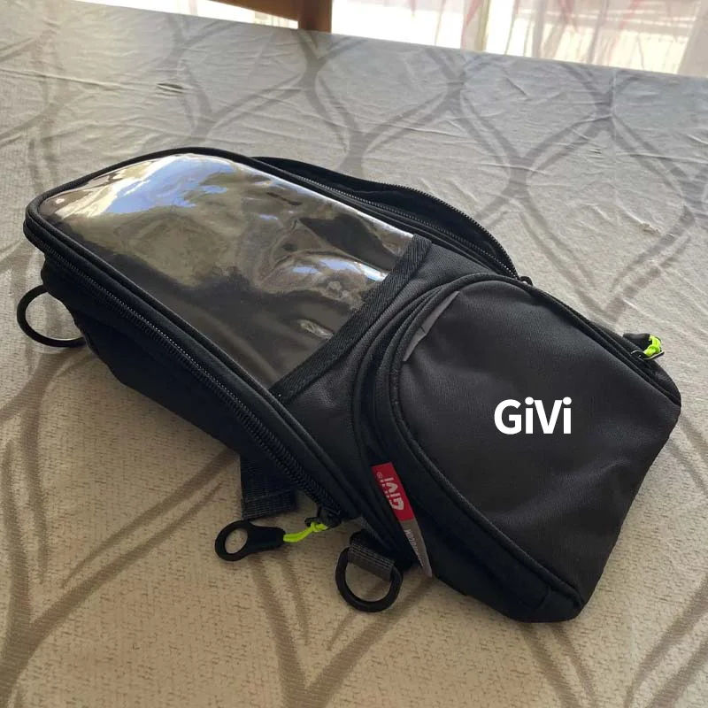 Motorcycle Fuel Tank Bag Touchable Navigation Magnet bag Motorbike Dust Bag Motorcycle Rider Satchel Pack Equipment image 6
