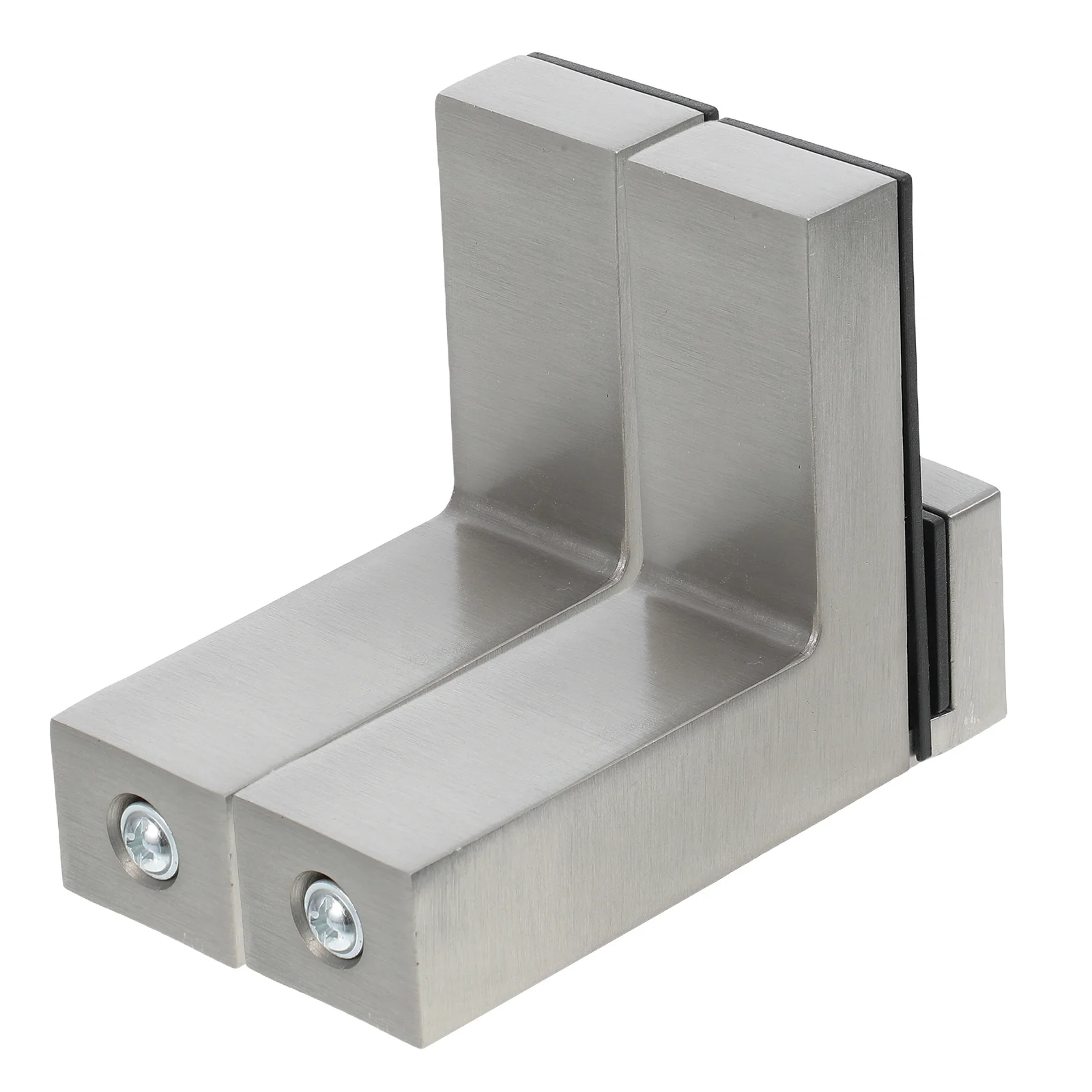 

2pcs Glass Shelf Bracket Adjustable Wall Mounting Clips for 3-36mm Thickness Durable Zinc Alloy Wide Compatibility Precision