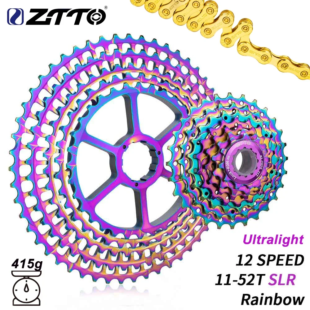 Ztto超軽量マウンテンバイクカセット,12スピード,11-52t,slabide,12 s