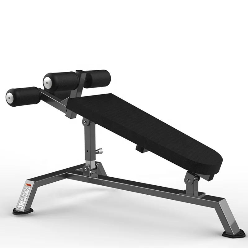 Shizhuo High End Commercial Plate Loaded Gym Fitness Equipment Machine Adjustable Abdominal Bench