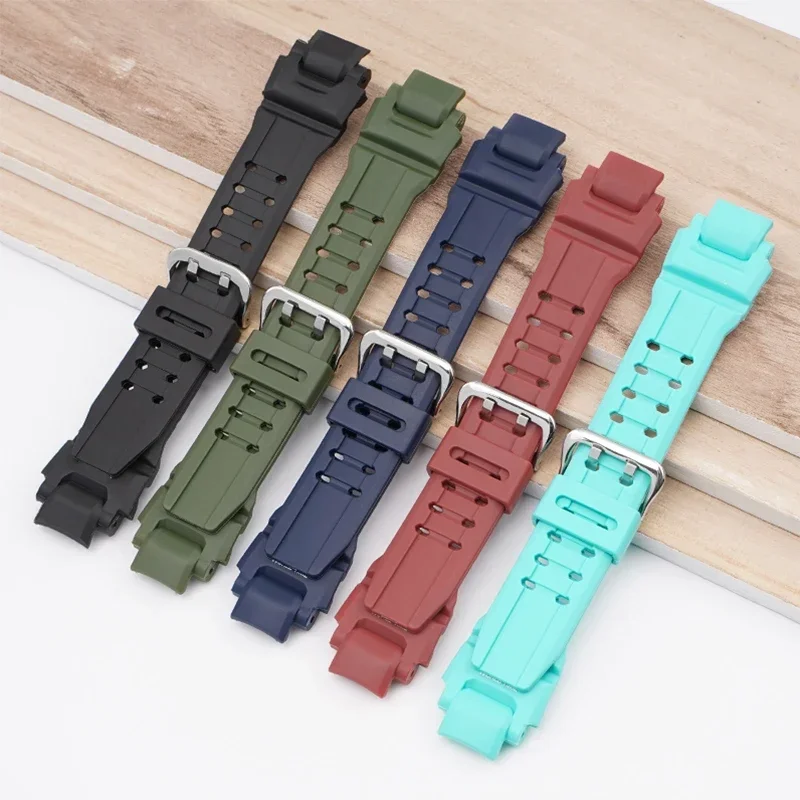 for Casio G-SHOCK GW-4000 GA-1000 GW-A1000 GW-A1100 G-1400 Strap TPU Silicone Diving Waterproof Sport Watch Band Bracelet Men