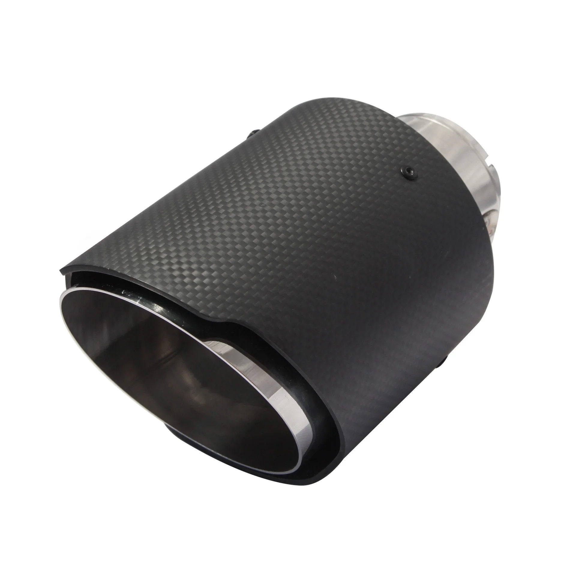 Car Exhaust Tip Carbon Fiber Tailpipe Muffler Multicolor Stainless Steel End Tips