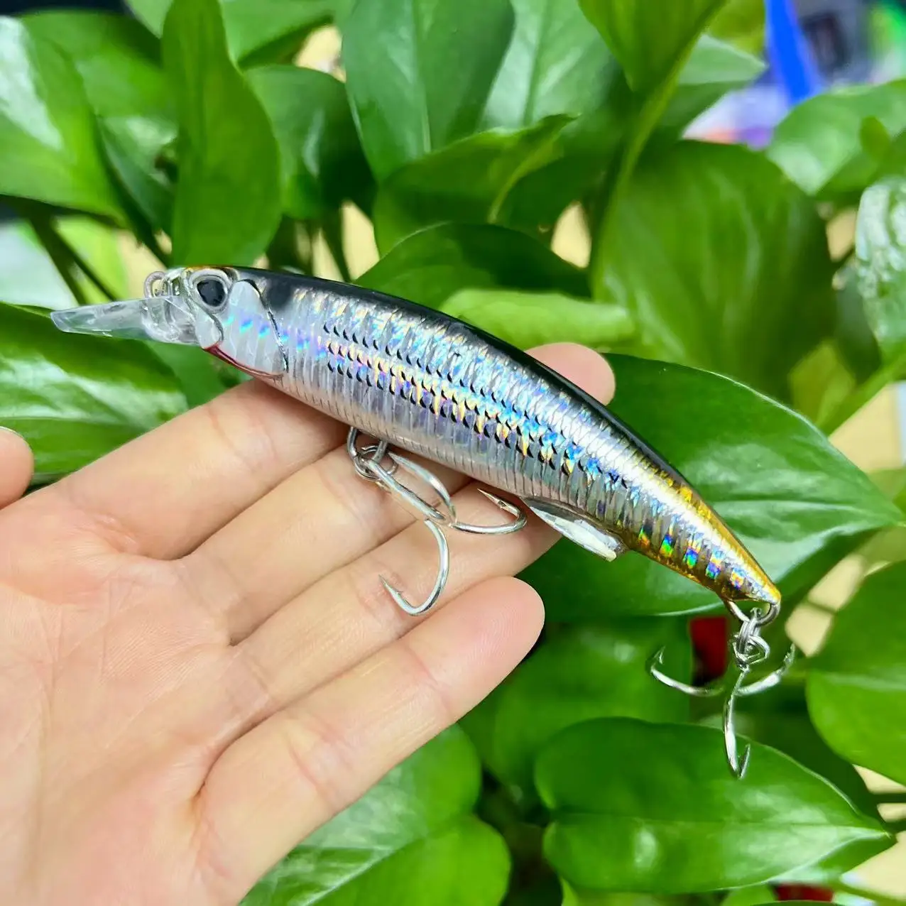 日本の釣り用の大型ハードプラスチックベイト,魚を捕まえるためのルアー,ミノー釣りアクセサリー,92mm,40g,1個,9064
