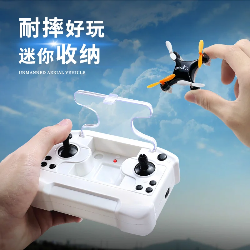 Hc702 Mini Drone Toy Remote Control Plane Fixed Height Quadcopter Helicopter Model Airplane Mini Drone Children'S Birthday Toy