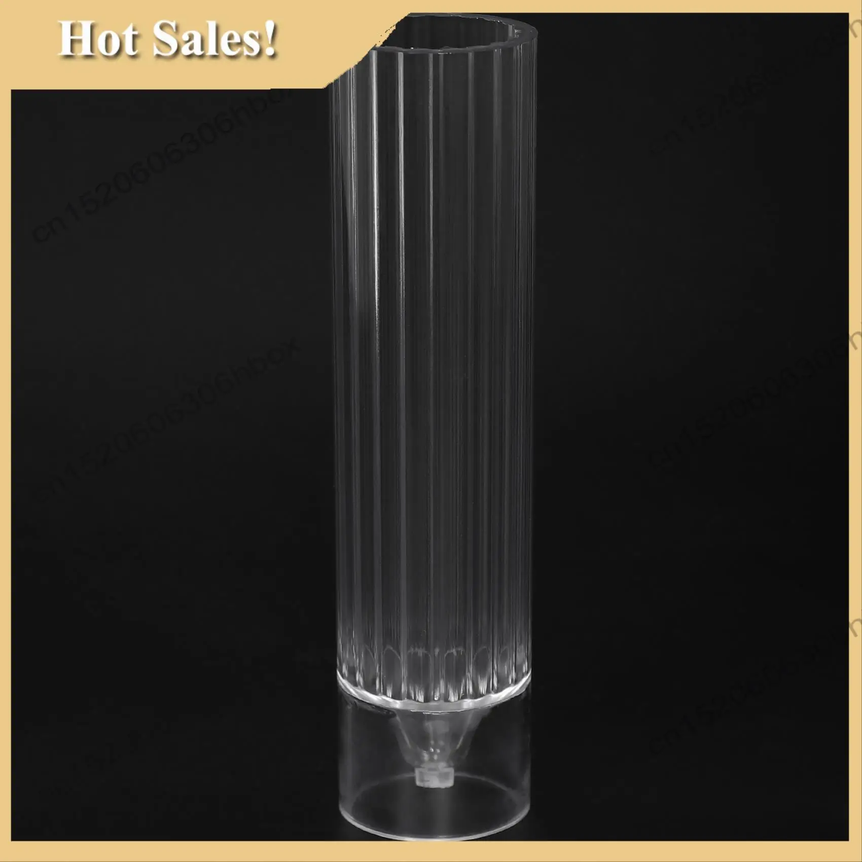 

-HOPE столб форма для свечей цилиндр ребристые пластиковые формы для свечей 6 дюймов для изготовления свечей DIY свечи ручной работы