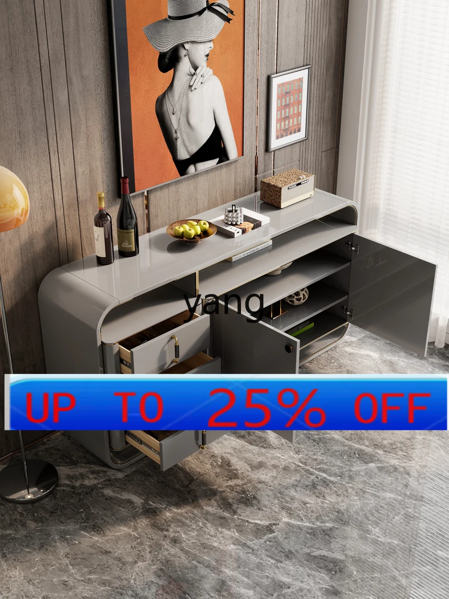 

CX Light Luxury Sideboard Cabinet Modern Minimalist Entrance Cabinet Living Room Minimalist TV Side Cabinet