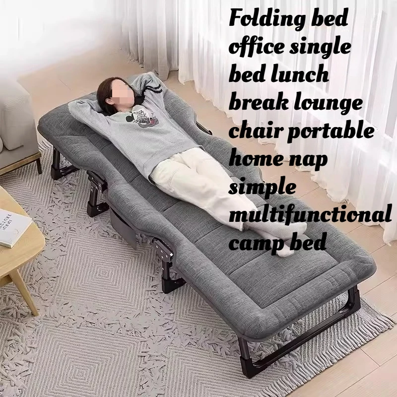 Sofá Cama Plegable Individual para Adultos, Sillón Reclinable Portátil para Oficina, Sofá Plegable para Camping, Colchón Murphy, Cama Individual para Invitados