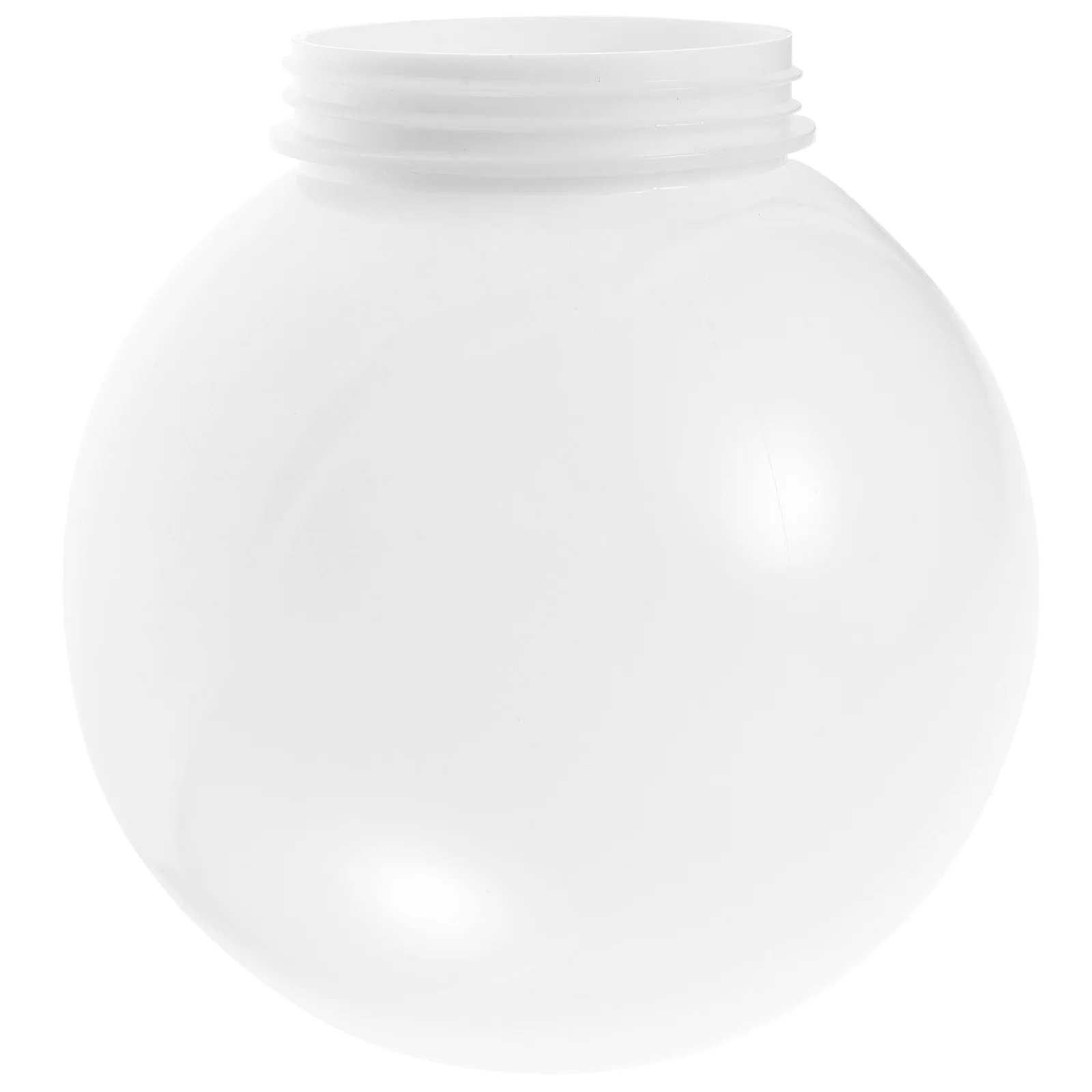 Light Bulb Lamp Shade Replacement Acrylic Light Bulb Shade Spherical Lamp Post Light Bulb 10Cm Base Round